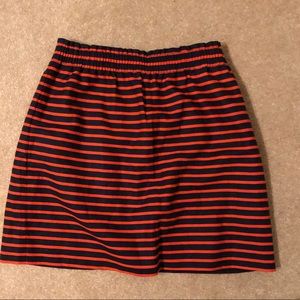 NWOT. J. Crew elastic waist skirt. Cotton/linen.